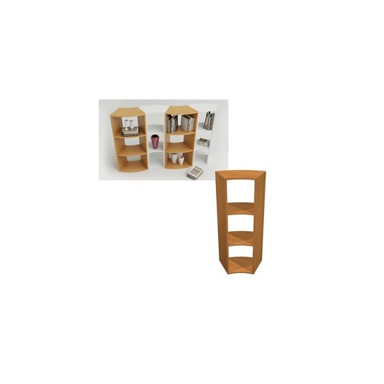 Libreria angolare 45...