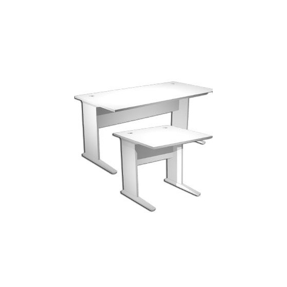 SCRIVANIA LINEARE 80X80cm...