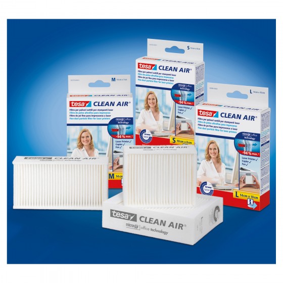 Filtro Clean Air L per stampanti e fax - 14x10cm - TesaTesa57592