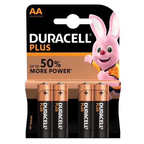 Blister 4 pile MN1500 Duracell PLUS 100 - STILO AADuracell36205