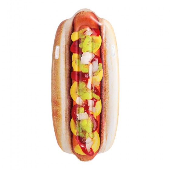 Intex 58771 Materassino Hotdog, 108 x 89 cmINTE58771