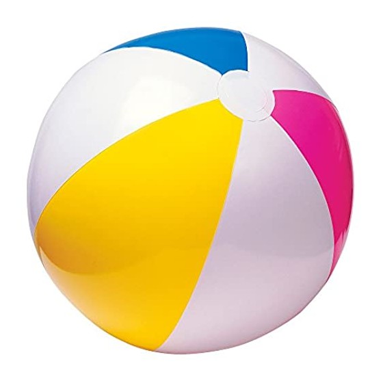 Intex 59030 - Pallone Glossy, 61 cm, MulticoloreINTE59030